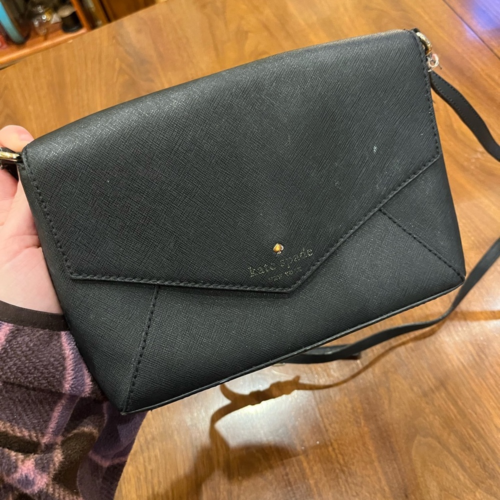Envelope kate spade black purse